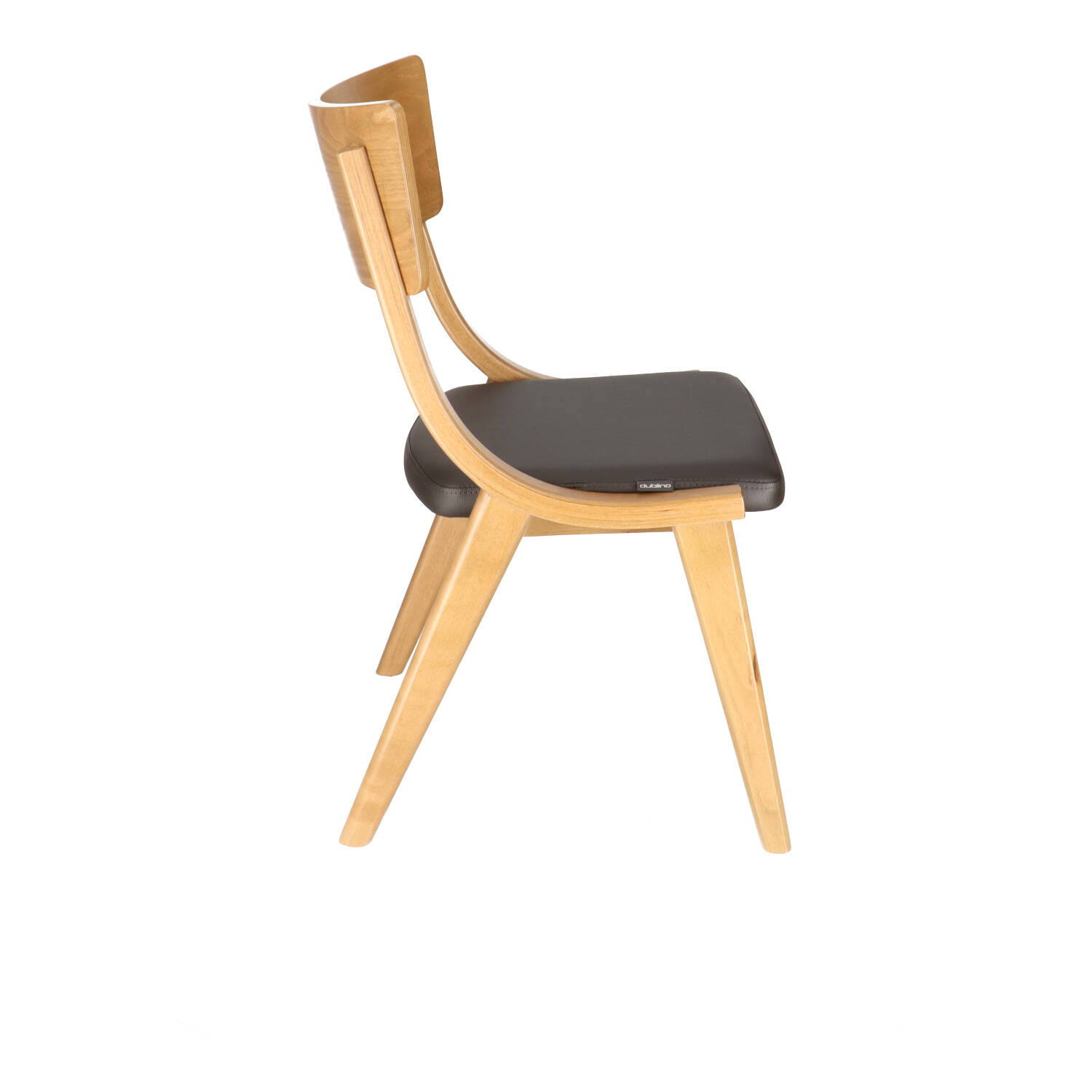 IC AURA OAK Barna design, elegáns Fa beltéri szék